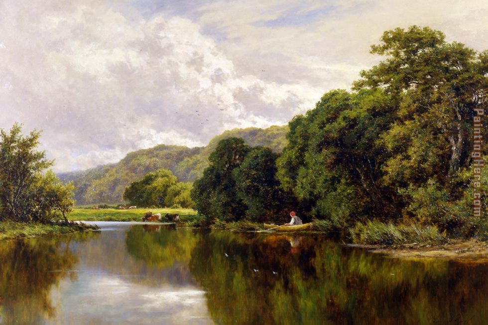 Nature's Mirror, on the Banks of the Thames